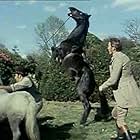 Michael Culver and Larry Martyn in The Adventures of Black Beauty (1972)