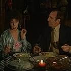 Frances de la Tour and Leonard Rossiter in Rising Damp (1974)