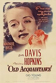 Bette Davis and Gig Young in Old Acquaintance (1943)