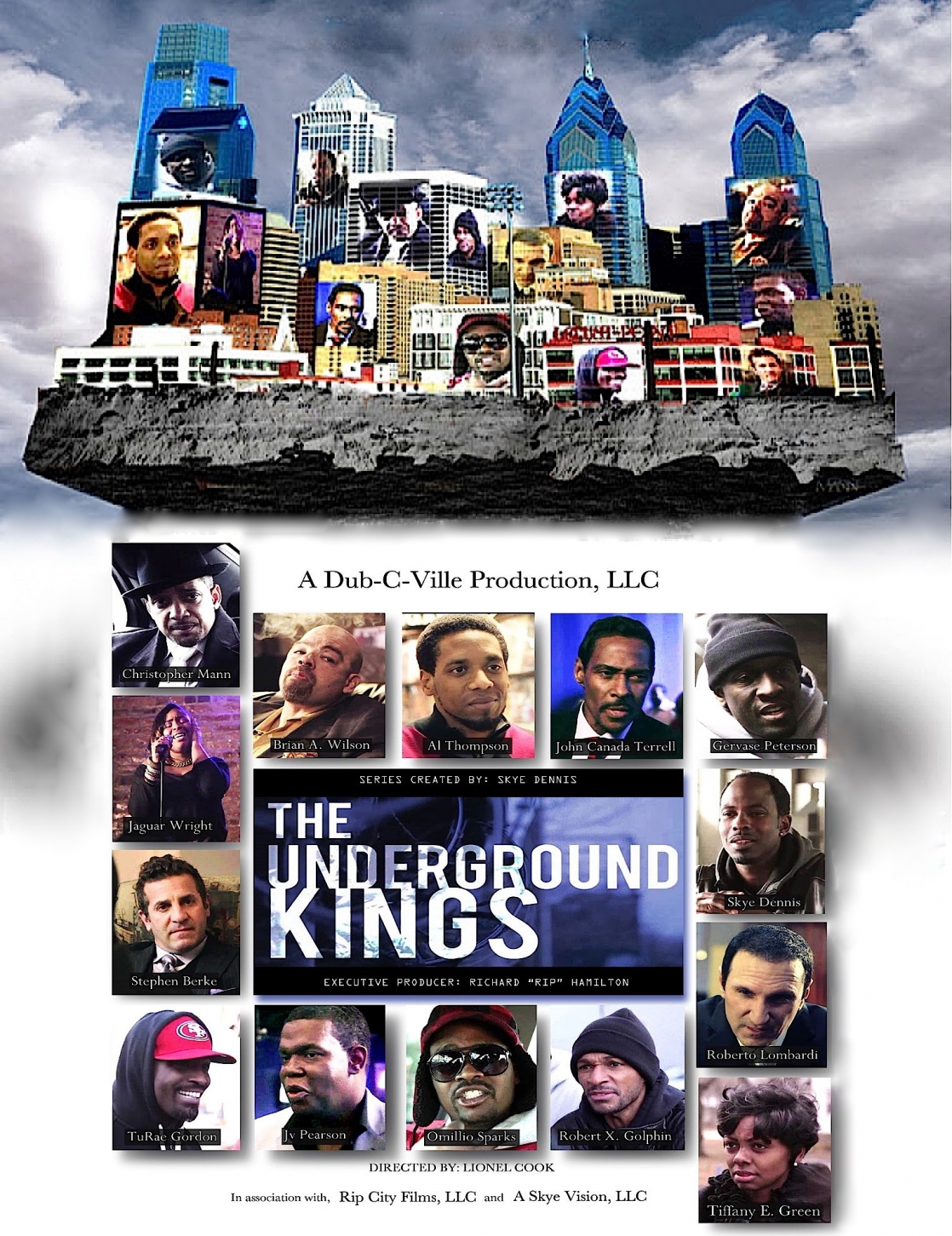 Gervase Peterson, John Canada Terrell, Al Thompson, Brian Anthony Wilson, Omillio Sparks, Christopher Mann, Robert X. Golphin, Jaguar Wright, J'Vonne Pearson, Tiffany E. Green, Roberto Lombardi, Skye Dennis, Stephen Berke, and TuRae in Underground Kings (2014)