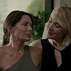 Kari Wuhrer and Meredith Thomas in Fiancé Killer (2018)