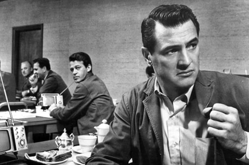 Rock Hudson, James Wong Howe, and Murray Hamilton in Seconds (1966)