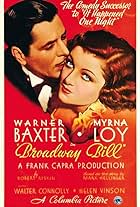 Myrna Loy and Warner Baxter in Broadway Bill (1934)