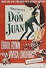Errol Flynn and Viveca Lindfors in Adventures of Don Juan (1948)
