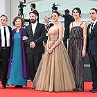 Gloria Münchmeyer, Alfredo Castro, Kate Green, Pablo Larraín, Juan de Dios Larraín, Rocío Jadue, and Paula Luchsinger in El Conde (2023)