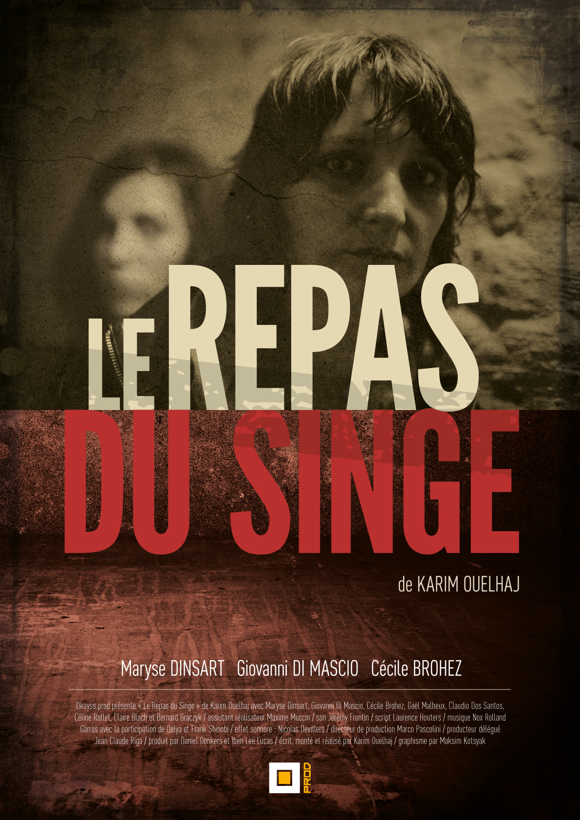 Maryse Dinsart and Cécile Brohez in Le Repas du Singe (2013)