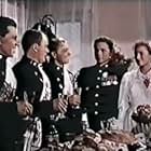 Klara Luchko, Pyotr Lyubeshkin, Evgeniy Morgunov, and Andrey Petrov in Miners of the Don (1951)