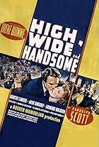 Randolph Scott, Irene Dunne, and Dorothy Lamour in High, Wide and Handsome (1937)