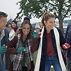 Brandon Ford Green, Ryan McPartlin, Jana Kramer and Maria Menounos in "The Holiday Fix Up"