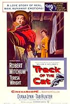 Robert Mitchum and Teresa Wright in Track of the Cat (1954)