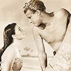 Jean Simmons and Donald Houston in The Blue Lagoon (1949)