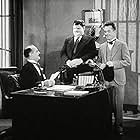 Oliver Hardy, Stan Laurel, and Wilfred Lucas in Pardon Us (1931)