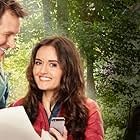 Danica McKellar and Paul Greene in Campfire Kiss (2017)