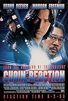 Morgan Freeman and Keanu Reeves in Chain Reaction (1996)