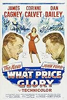 James Cagney, Corinne Calvet, and Dan Dailey in What Price Glory (1952)