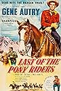 Gene Autry and Champion in Last of the Pony Riders (1953)