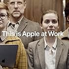 Stephen Thomas Young, Mia Schauffler, Edward Mawere, and Amy Burzak in Apple at Work - The Underdogs (2019)