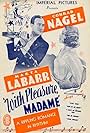 Marta Labarr and Conrad Nagel in With Pleasure, Madame (1936)