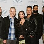 Frazer Bradshaw, Richard Levien, Izabella Alvarez, Jesse Garcia, Brian Bueno and Vincent Cortez at the Mill Valley Film Festival 2018 for their movie Collisions