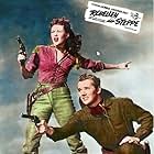 Yvonne De Carlo and Howard Duff in Calamity Jane and Sam Bass (1949)