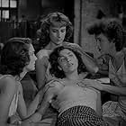 Doris Dowling, Maria Grazia Francia, Anna Maestri, and Dedi Ristori in Bitter Rice (1949)