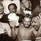 Don King, Sugar Ray Leonard, and Roberto Durán at an event for ABC's Wide World of Sports (1961)