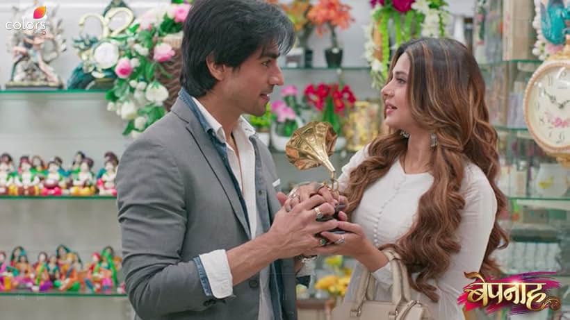 Jennifer Winget and Harshad Chopda in Bepannah (2018)