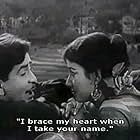 Raj Kapoor, Mehmood, and Shakila in Shriman Satyawadi (1960)