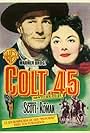 Randolph Scott and Ruth Roman in Colt 45 (1950)