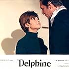 Dany Carrel and Maurice Ronet in Delphine (1969)