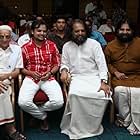 Kaithapram D. Nampoothiri, Unnikrishnan Nampoothiri, and Deepankuran at an event for Mazhavillinattam Vare (2012)