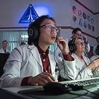 Carolyn Wilson, Mary Louise Rempfer, and Jimmy O. Yang in The Launch (2020)