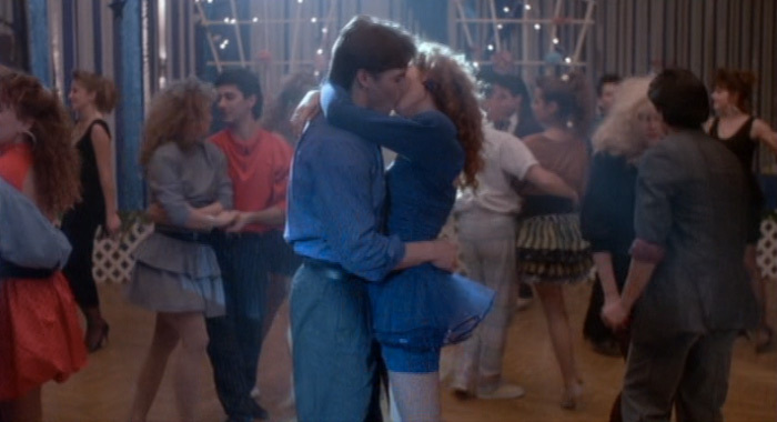 Robyn Lively and Dan Gauthier in Teen Witch (1989)