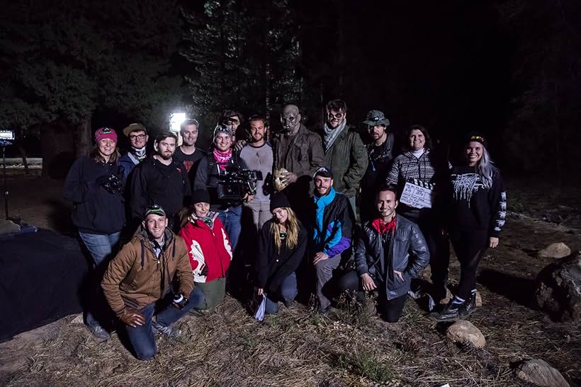 Vincente DiSanti, Rene Rivas, Christopher Thellas, Matthew Richardson, Sean Richards, Kara Michelotti, and Drew Leighty in Never Hike Alone (2017)