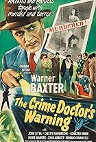 Warner Baxter in The Crime Doctor's Warning (1945)