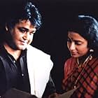 Suhasini and Mohanlal in Vanaprastham (1999)