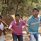 Ankush Chaudhari, Bharat Jadhav, and Siddharth Jadhav in Uladhaal (2008)