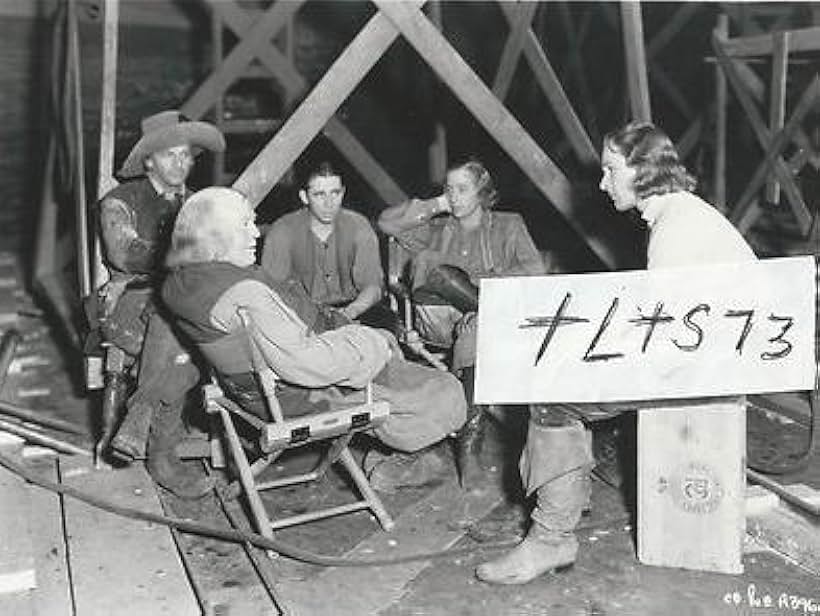 Errol Flynn, Ross Alexander, Robert Barrat, and Guy Kibbee in Captain Blood (1935)