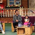 Irrfan Khan, Deepak Dobriyal, and Kapil Sharma in The Kapil Sharma Show (2016)