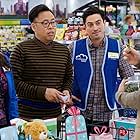 Fred Armisen, America Ferrera, Ben Feldman, and Nico Santos in Toy Drive (2019)