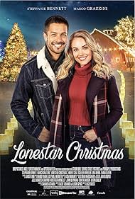 Marco Grazzini and Stephanie Bennett in Lonestar Christmas (2020)