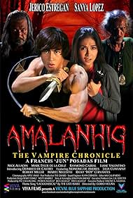 Nick Alladin, Nonong De Andres, Jerico Estregan, and Sanya Lopez in Amalanhig: The Vampire Chronicle (2017)