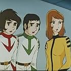 Yôko Asagami, Shûsei Nakamura, and Kei Tomiyama in Space Battleship Yamato (1974)