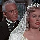 John Litel and Karen Steele in Decision at Sundown (1957)