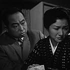 Daisuke Katô and Hideko Takamine in When a Woman Ascends the Stairs (1960)