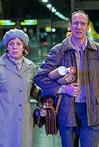 David Thewlis and Olivia Colman in Landscapers (2021)