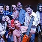 Goran Susljik, Jelena Curuvija, Aleksandar Djurica, Srdjan Radakovic, Andjelika Simic, Jovana Stipic, Vladimir Tintor, Ivan Djuric, Aron Balazs, and Edith Toth Trubint in Party (2004)