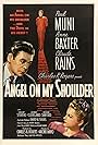 Anne Baxter, Claude Rains, and Paul Muni in Angel on My Shoulder (1946)