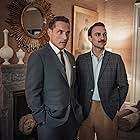 Rufus Sewell and Henry Lloyd-Hughes in The Pale Horse (2020)