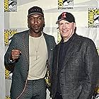 Kevin Feige and Mahershala Ali at an event for Blade (2025)